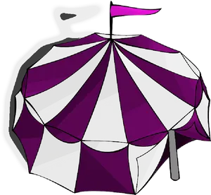 Circus Tent Illustration.png PNG Image