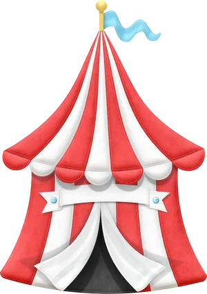 Circus Tent Illustration.png PNG Image