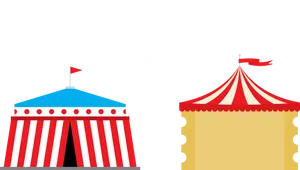 Circus Tent Illustration PNG Image