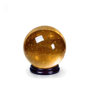 Citrine Crystal Ball Png Gek PNG Image