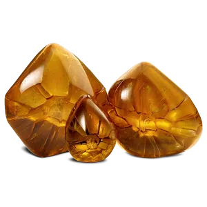 Citrine Tumbled Stone Png 06282024 PNG Image