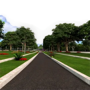 City Park Jogging Path Png Stm PNG Image