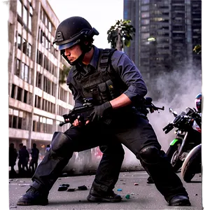 City Riot Chaos Png 06242024 PNG Image