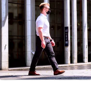 City Street Walking Png 05232024 PNG Image