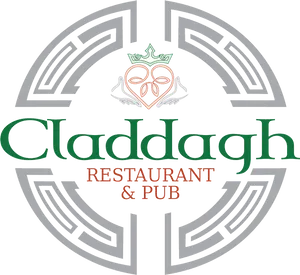 Claddagh Restaurant Pub Logo PNG Image