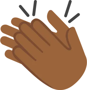 Clapping Hand Icon PNG Image