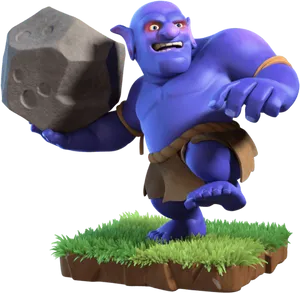 Clash Of Clans Giant Character PNG Image