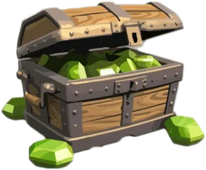 Clashof Clans Gem Box PNG Image