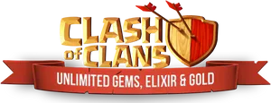 Clashof Clans Logo Promotion PNG Image