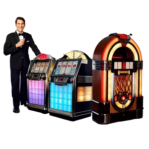 Classic 50s Jukebox Png 66 PNG Image