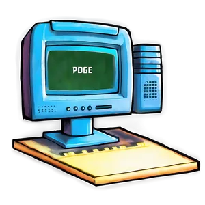 Classic 90s Pc Png Mlu16 PNG Image