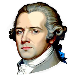 Classic Alexander Hamilton Painting Png 52 PNG Image