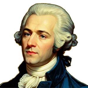 Classic Alexander Hamilton Painting Png Lpv PNG Image