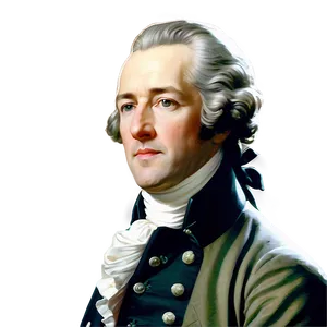 Classic Alexander Hamilton Painting Png Yjb PNG Image