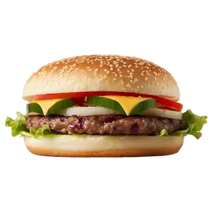 Classic American Hamburger Recipe Png Vhd44 PNG Image