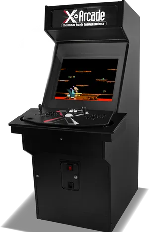 Classic Arcade Machine X Arcade PNG Image