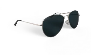 Classic Aviator Sunglasses Style PNG Image