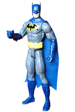 Classic Batman Action Figure PNG Image