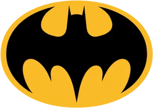 Classic Batman Logo PNG Image