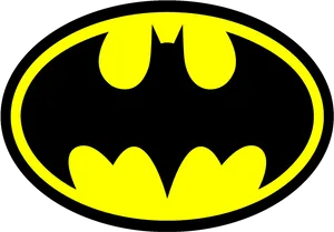 Classic Batman Logo PNG Image