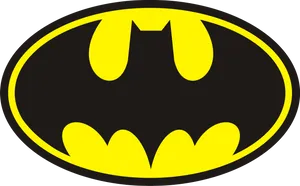 Classic Batman Logo PNG Image