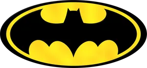 Classic Batman Logo PNG Image