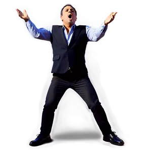 Classic Billy Joel Pose Png 06252024 PNG Image