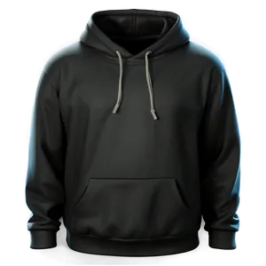 Classic Black Sweatshirt Png 06272024 PNG Image