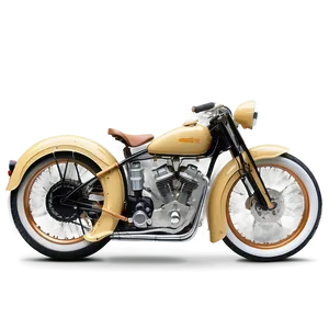 Classic Bobber Bike Png Njc PNG Image