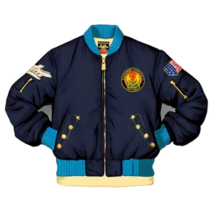 Classic Bomber Jacket Design Png 06282024 PNG Image