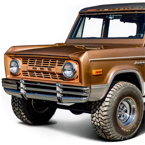 Classic Bronco Png Mle PNG Image