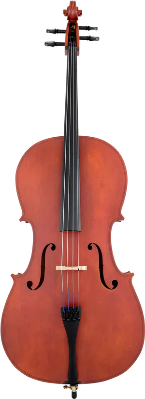 Classic Cello Front View.png PNG Image