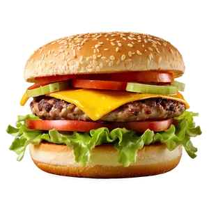 Classic Cheeseburger PNG 12 PNG