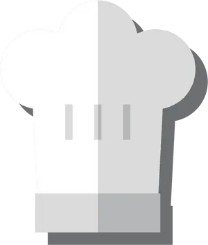 Classic Chef Hat Icon PNG Image