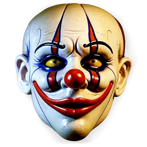 Classic Clown Mask Png Agj23 PNG Image