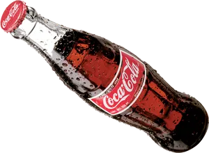 Classic Coca Cola Bottle PNG Image