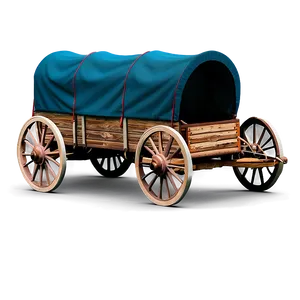 Classic Covered Wagon Design Png 06292024 PNG Image