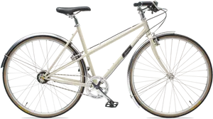 Classic Cream City Bike PNG Image