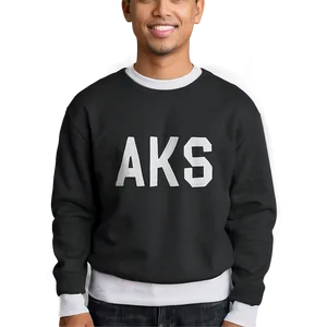 Classic Crewneck Sweatshirt Png Hvs PNG Image