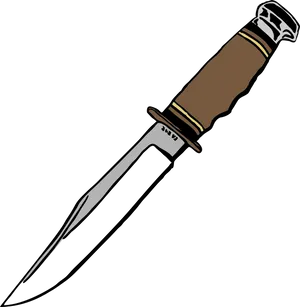 Classic Dagger Illustration PNG Image