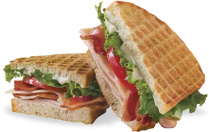 Classic Deli Sandwich PNG Image