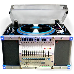 Classic Dj Turntable Png Eop58 PNG Image