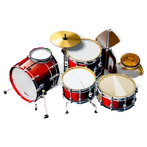 Classic Drum Set Png Fgo PNG Image