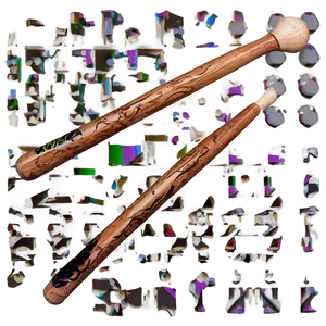 Classic Drum Stick Png Lkx PNG Image