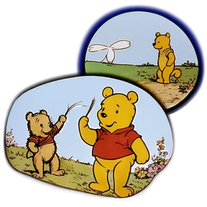 Classic E.h. Shepard Pooh Png 06292024 PNG Image