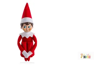 Classic Elf On The Shelf Toy PNG Image