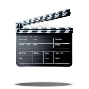 Classic Film Slate Icon Png Pom PNG Image