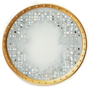 Classic Gold Circle Frame Png 55 PNG Image