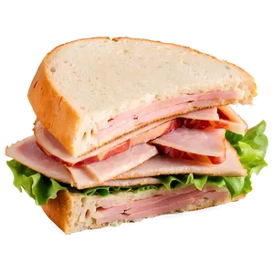 Classic Ham Sandwich PNG 05232024 PNG