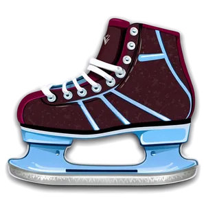 Classic Ice Skate Png Kvh77 PNG Image